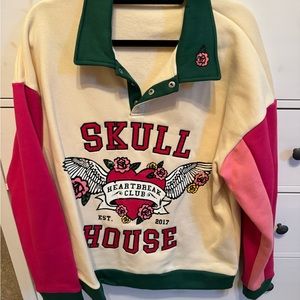 Skull House Sweater